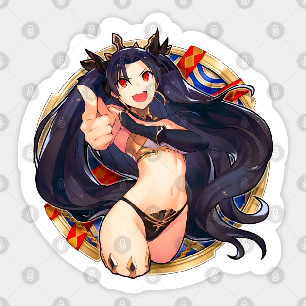 Fate grand order - Ishtar Sticker by xEmiya